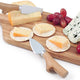 Swissmar - Acacia Paddle Board & Knife Set - CS0346