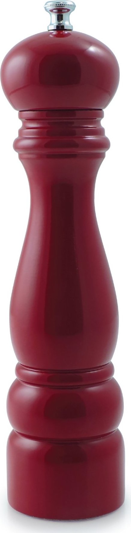 Swissmar - Connoisseur Munich 9" Red Lacquer Wood Pepper Mill (24cm) - SMP2401RD