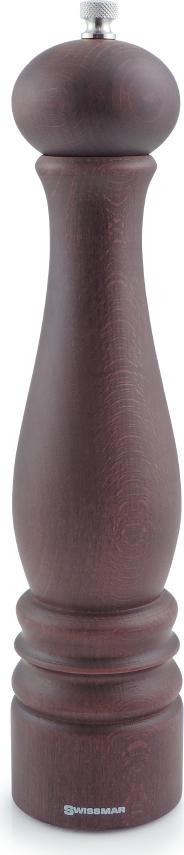 Swissmar - Culinary Castell 12" Walnut Stain Pepper Mill (30cm) - SMP3001CWA