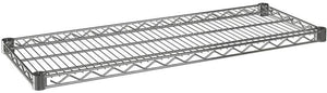 Tarrison - 36" x 14" Wire Shelf with PolySeal Clear Epoxy Finish - S1436Z