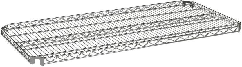 Tarrison - 36" x 18" Flex Mount Wire Shelf with PolySeal Clear Epoxy Finish - SFM1836Z