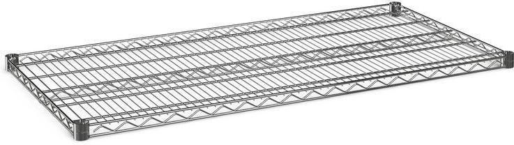 Tarrison - 36" x 24" Wire Shelf with Stainless Steel Finish - S2436S