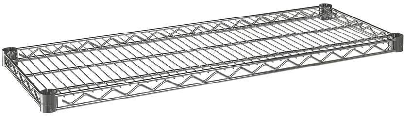 Tarrison - 42" x 14" Wire Shelf with PolySeal Clear Epoxy Finish - S1442Z