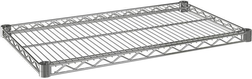 Tarrison - 42" x 18" Wire Shelf with Stainless Steel Finish - S1842S