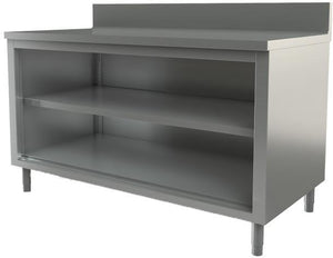 Tarrison - 60" x 24" Servery Work Table with Blacksplash - CO2460B