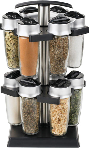 Trudeau - 12 Bottle Square Spice Carousel - 0538044