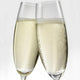 Trudeau - 8oz Serene Champagne Flutes Set Of 6 - 4900854