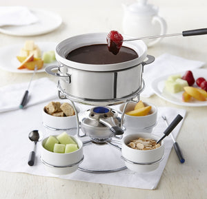 Trudeau - Fenty 3-In-1 Fondue Set with Rotating Tray - 0531305