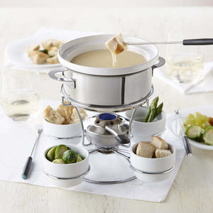 Trudeau - Fenty 3-In-1 Fondue Set with Rotating Tray - 0531305