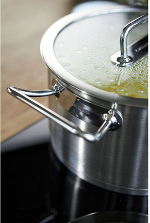 Zwilling - Twin Pro 3.8 QT Stainless Steel Stock Pot with Lid - 65123-200