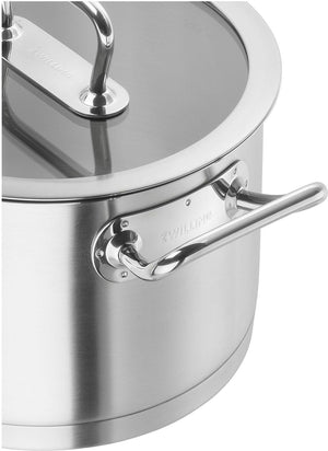 Zwilling - Twin Pro 3.8 QT Stainless Steel Stock Pot with Lid - 65123-200